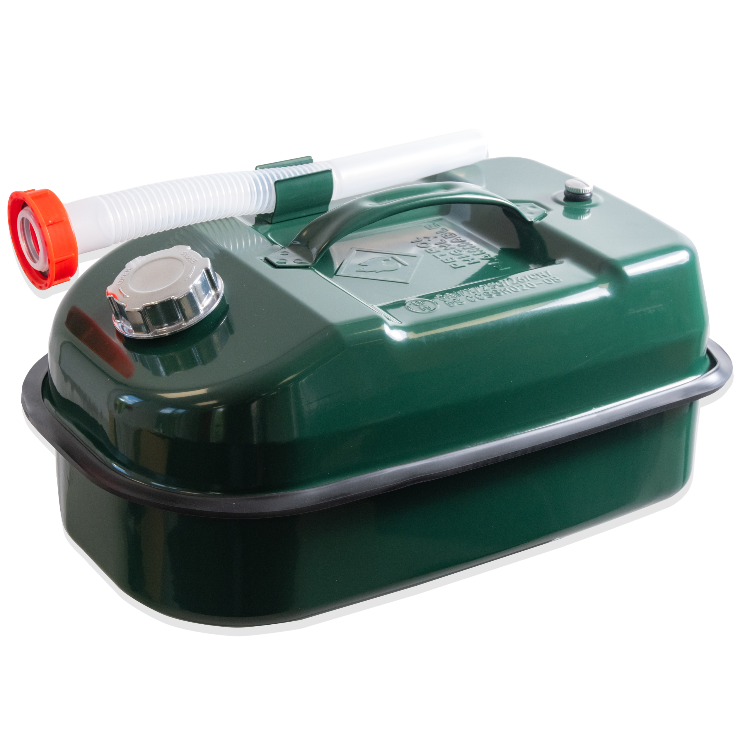 10 Litre Hippo Fuel Can - Green