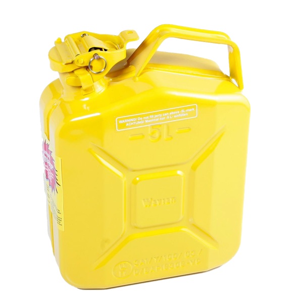 5 Litre Wavian ExploSafe Jerry Can - Yellow