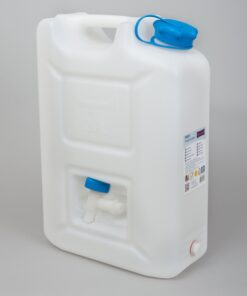 20 litre plastic container with tap