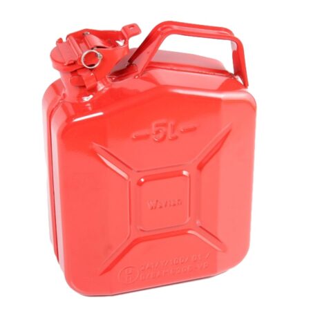 5 Litre Red Wavian Fuel Can