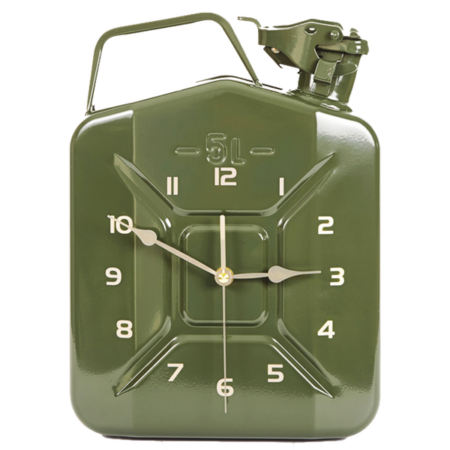 Jerry Can Clock (various colours)