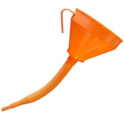 orange spout and funnel with filter