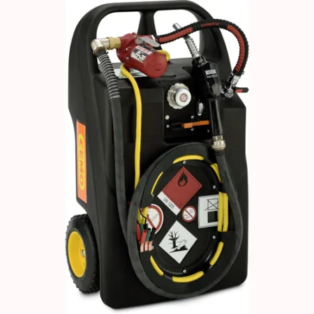 60 Litre Portable Fuel Trolley with Electric Pump (Petrol)