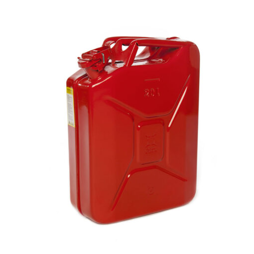 20 Litre Steel Fuel Can Jerry Can (site can) Black Wavian Quality