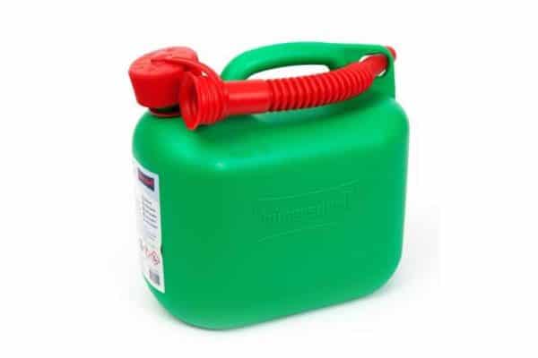 Hunnersdorf 5 Litre Plastic Fuel Can - Green