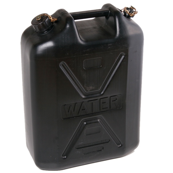 Back in Stock - 20 Litre NATO Water Container (Black)