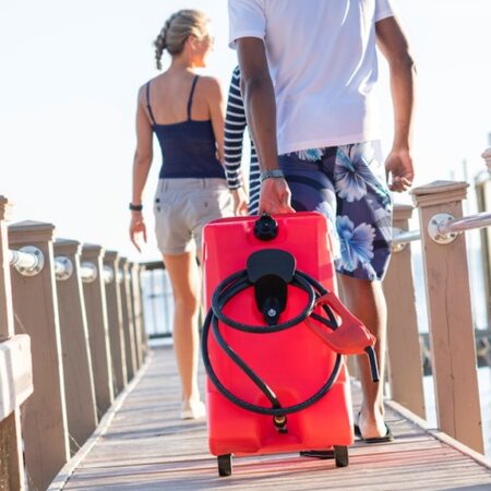 DURAMAX 14 GALLON WHEELED GASOLINE CONTAINER