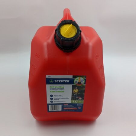 10 Litre Scepter Fuel Can for sale uk - front view