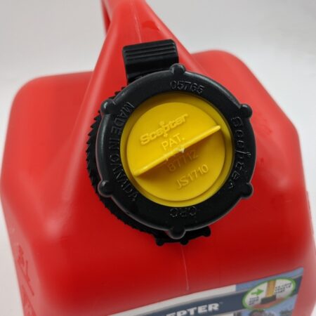 5 Litre Scepter Fuel Can for sale uk - close up