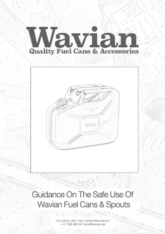 Wavian Quality Fuel Cans & Accessories