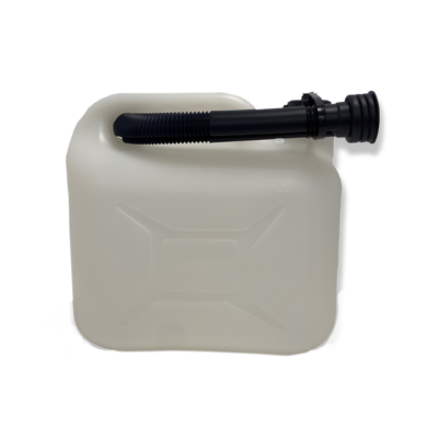 5 Litre Plastic 'Boot' Fuel Can - Natural
