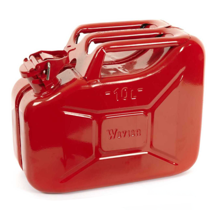 10L Wavian Red Jerry Can