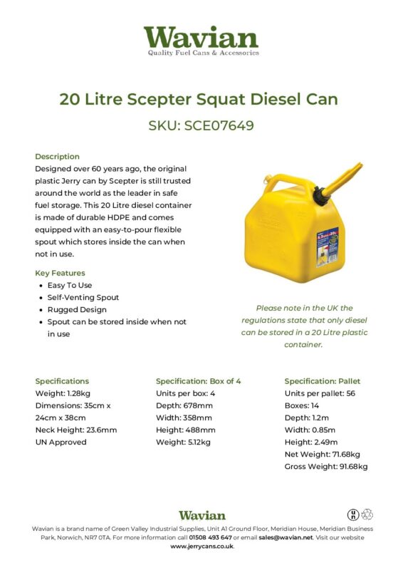 Wavian Quality Fuel Cans & Accessories