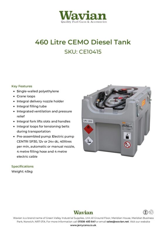 Wavian Quality Fuel Cans & Accessories