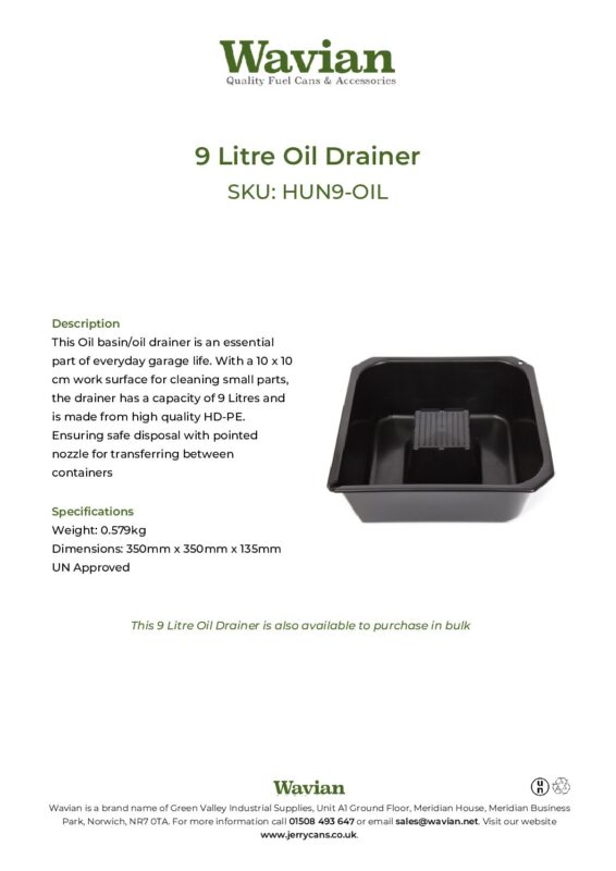 Wavian Quality Fuel Cans & Accessories