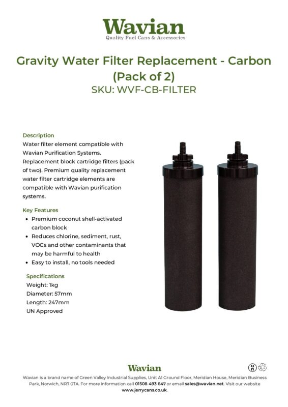 Wavian Quality Fuel Cans & Accessories