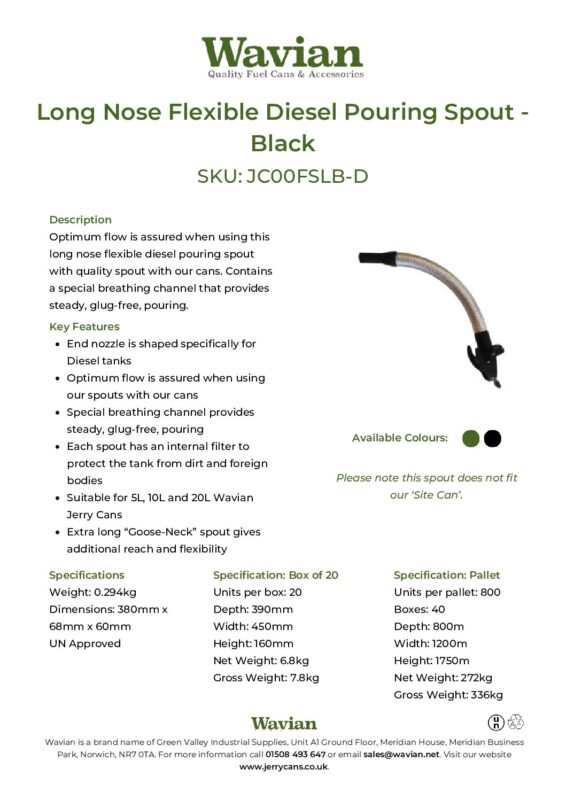 Wavian Quality Fuel Cans & Accessories