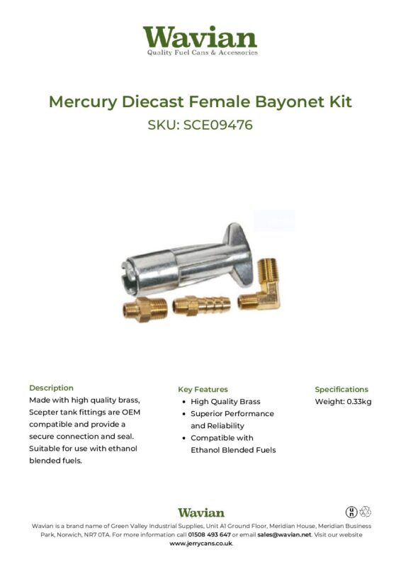 Wavian Quality Fuel Cans & Accessories