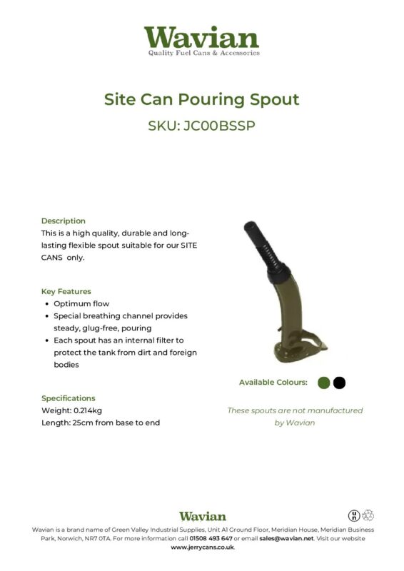 Wavian Quality Fuel Cans & Accessories