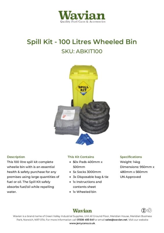Wavian Quality Fuel Cans & Accessories