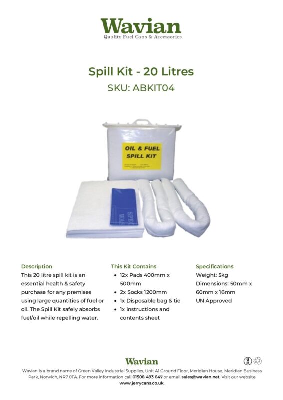 Wavian Quality Fuel Cans & Accessories