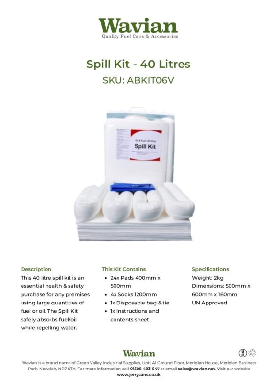 Wavian Quality Fuel Cans & Accessories