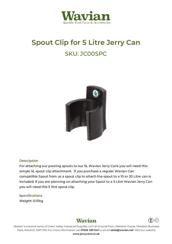 Wavian Quality Fuel Cans & Accessories