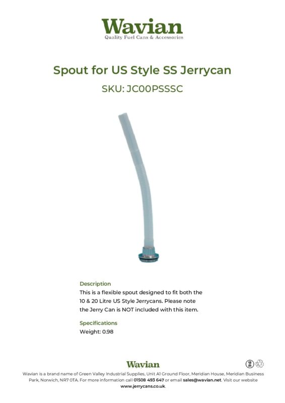 Wavian Quality Fuel Cans & Accessories