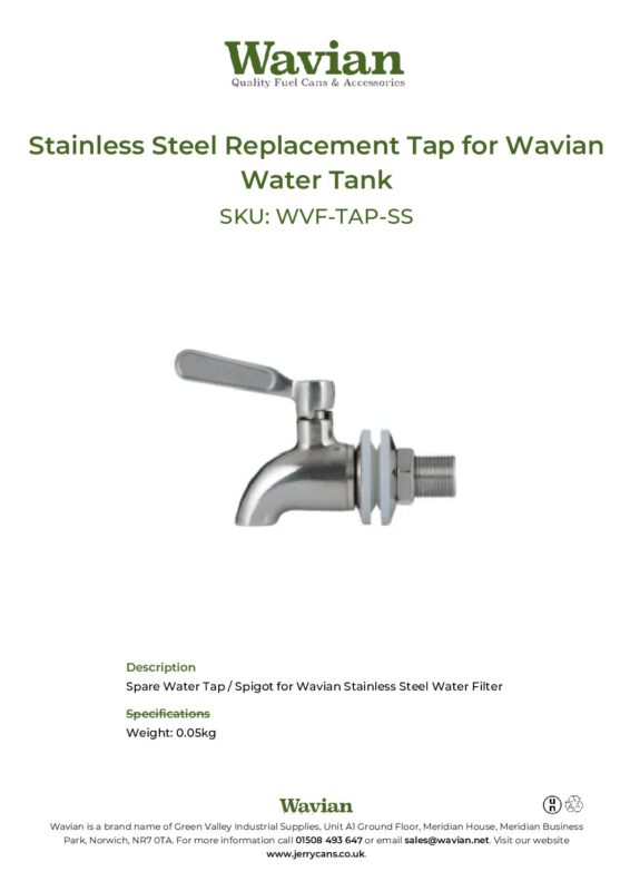 Wavian Quality Fuel Cans & Accessories