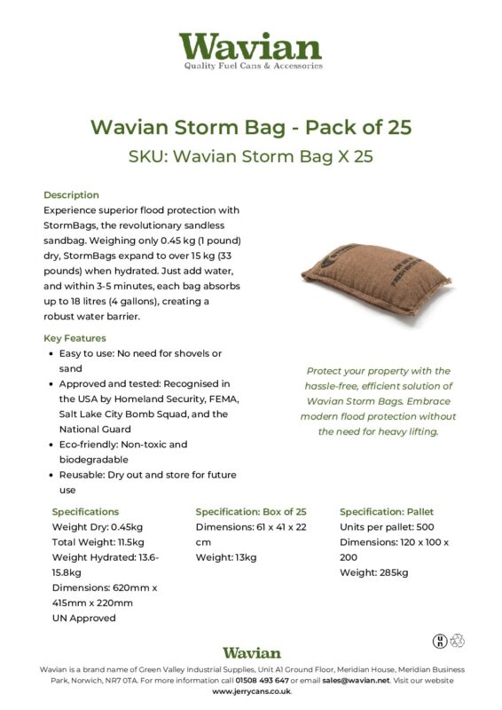 Wavian Quality Fuel Cans & Accessories