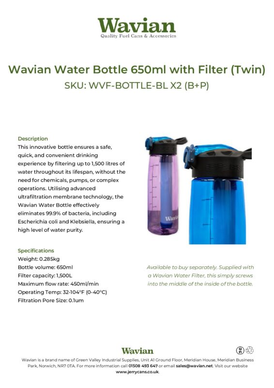 Wavian Quality Fuel Cans & Accessories