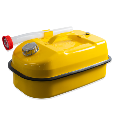 10 Litre Hippo Explosafe Fuel Can - Yellow