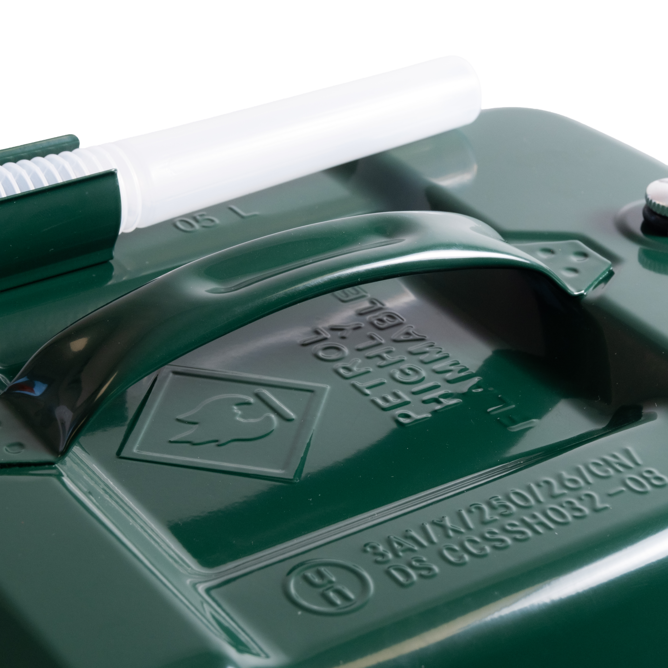 10 Litre Hippo Fuel Can - Green - Image 3