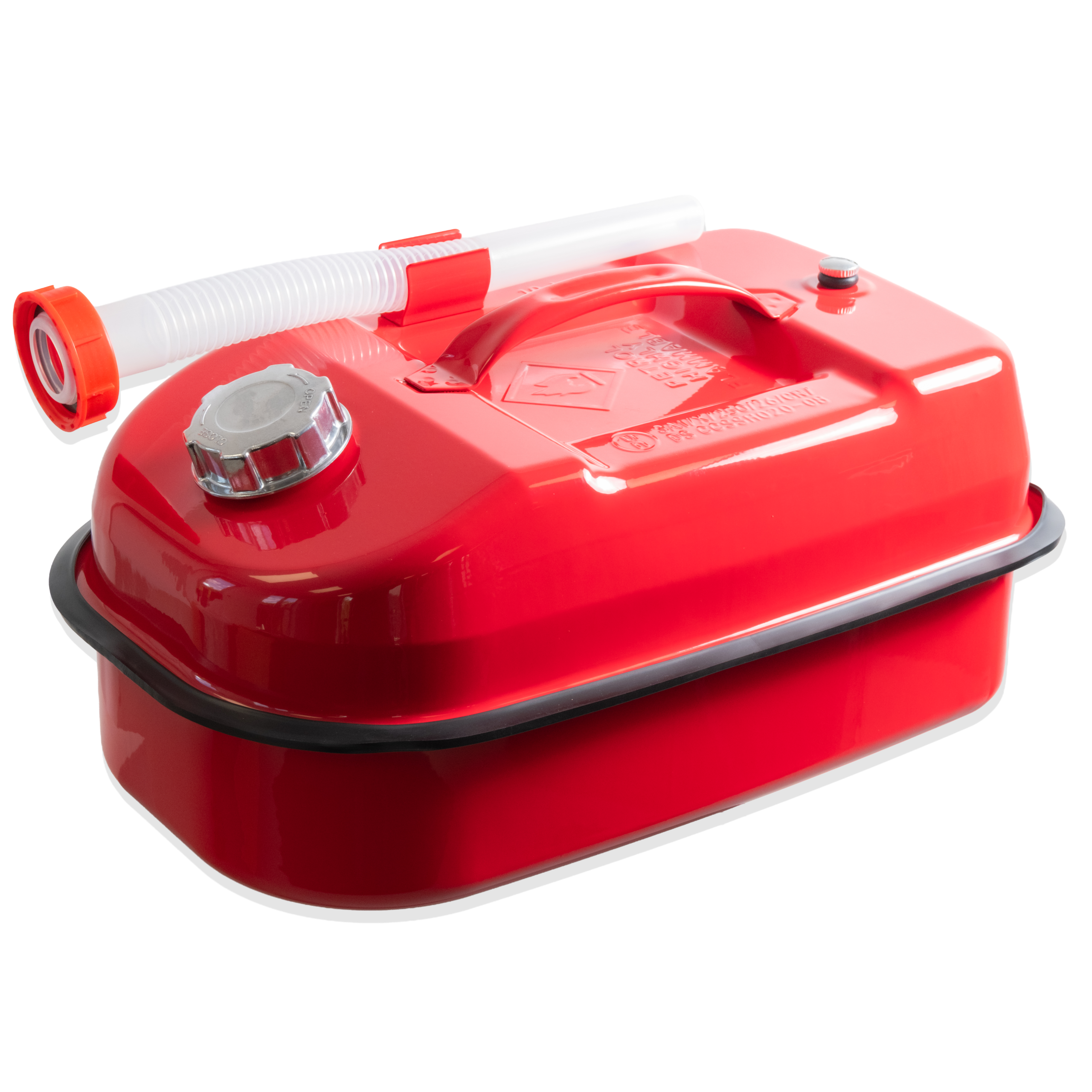 10 Litre Hippo Fuel Can - Red